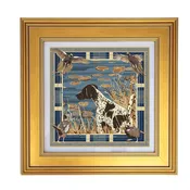 16" Framed Paper Scarf Design Artwork