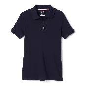 Applegate - Girl's Short Sleeve Picot Collar - No Logo