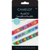 Camelot Rainbow Happiness Diamond Painting Bracelet Kit | Set of 3