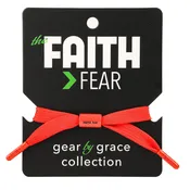 FAITH > FEAR LaceBand™ Bracelet | Christian Rider Gift
