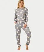 Love You A Latte Knit Pajama Set