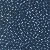 American Gatherings II Star Flower Blenders Loyal Blue 49249-13 By Moda Fabrics