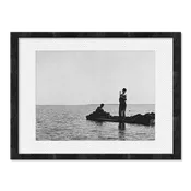 Fisherman Framed Print — Battery Specialists of Hawai'i