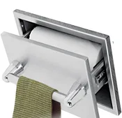 15″ Twin Eagles Paper Towel Holder (Towel Bar and Compartment)