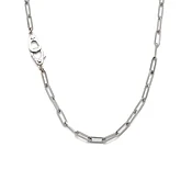 Clip | Medium Clip Chain with Sister Hooks 36" | White Gold