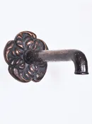 Bronze Escutcheon and Spout Set