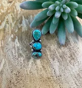 3 Stone Adjustable Ring