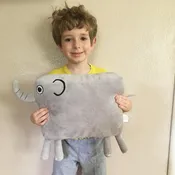 Leo the Elephant Stuffed Animal