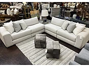 5pc Sectional w/Built in Side Table