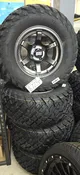12" Gunmetal Gray GT Wheels w/ 23" Ironclad Hybrid A/T Tires — Blue Ridge Farm Equipment & Golf Carts