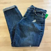 7 for all mankind Size 25 Blue Denim Preloved Jeans