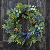 26"D Blueberry Hill Wreath