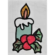 Homespun Christmas Holiday Candle Complete Kit