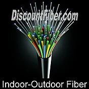 012KUZ-T4130D2N Indoor-Outdoor Fiber Optic Cable Multimode 62.5 LSZH Industrial Tray 12F 3696FT