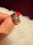 Antique Diamond Stamped Ring