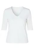 1/2 Sleeve V Neck Top