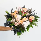 Blush & Berries Flower Bouquet