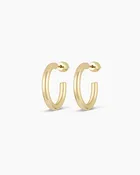 14K Gold Carter Hoops