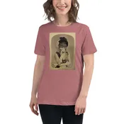 Old Timey Actress Photo Women's Relaxed T-Shirt