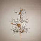 33" Metallic Tinsel Twig and Branch