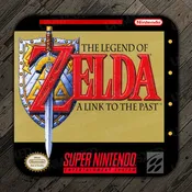 A Link to the Past SNES Drink Coaster
