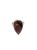 Agate Teardrop Ring – Size 8