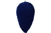 10″ Dark Blue Hanging Pinecone Ornament