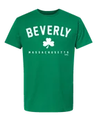 Beverly, Massachusetts "Stitched" Shamrock T-Shirt