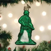 Army Man Toy Ornament – Old World Christmas Nostalgia