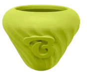 Benebone Natural Rubber Cone Enrichment Dog Toy