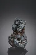 ACANTHITE   with NATIVE SILVER