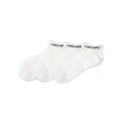3 Pairs Machine Sports 3D Push Package  / White
