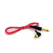 90-Degree RCA to Phono Cord for Tattoo Machines
