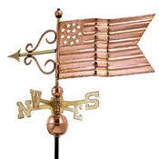 American Flag Weathervane