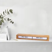 Bamboo Flip Clock — Imagine Artful Things