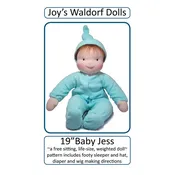 19" Baby Jess Pattern - Joy's Waldorf Dolls