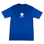"Be Maui" Honu Performance Short Sleeve Shirt (Royal)