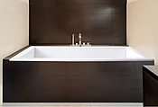 Clarke Sparta 72 x 36 Inch Rectangular Drop-in Bathtub, White — J&D Whirlpool Kitchen & Bath Outlet