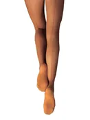 Capezio: Professional Fishnet Tights with Back Seam - #4  TOFFEE (SPF1 & 2)