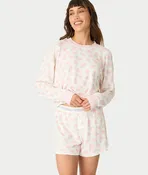 Boyfriend Boxer Ditsy Floral Pajama Set