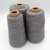 8/4 Cotton Weaving Yarn - Timberwolf | Unmercerized Cones by Lofty Fiber