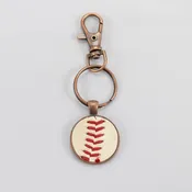 Baseball Seam Keychain