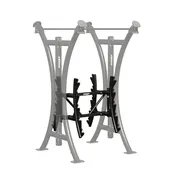 10 Pair Barbell Rack Double Sided (FOR DOUBLE SIDED UNIT)