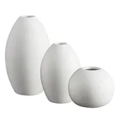 47th & Main (Creative Brands) - Bisque White Matte Vase