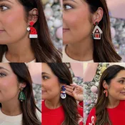 Soul Stacks Holiday Spirit Beaded Earrings**Final Sale**