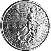 1 OZ GREAT BRITAIN SILVER BRITANNIA