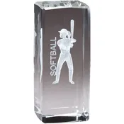 3-D Laser Crystal