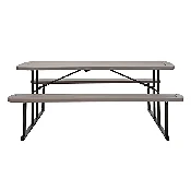 6ft resin folding picnic table