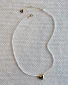 Pretty Pearls and Heart Necklace - Final Sale