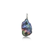 Baroque Pearl Charm - Storm